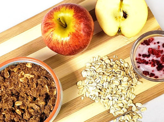 Apple Crumble with Super Berry Antioxidant Blend