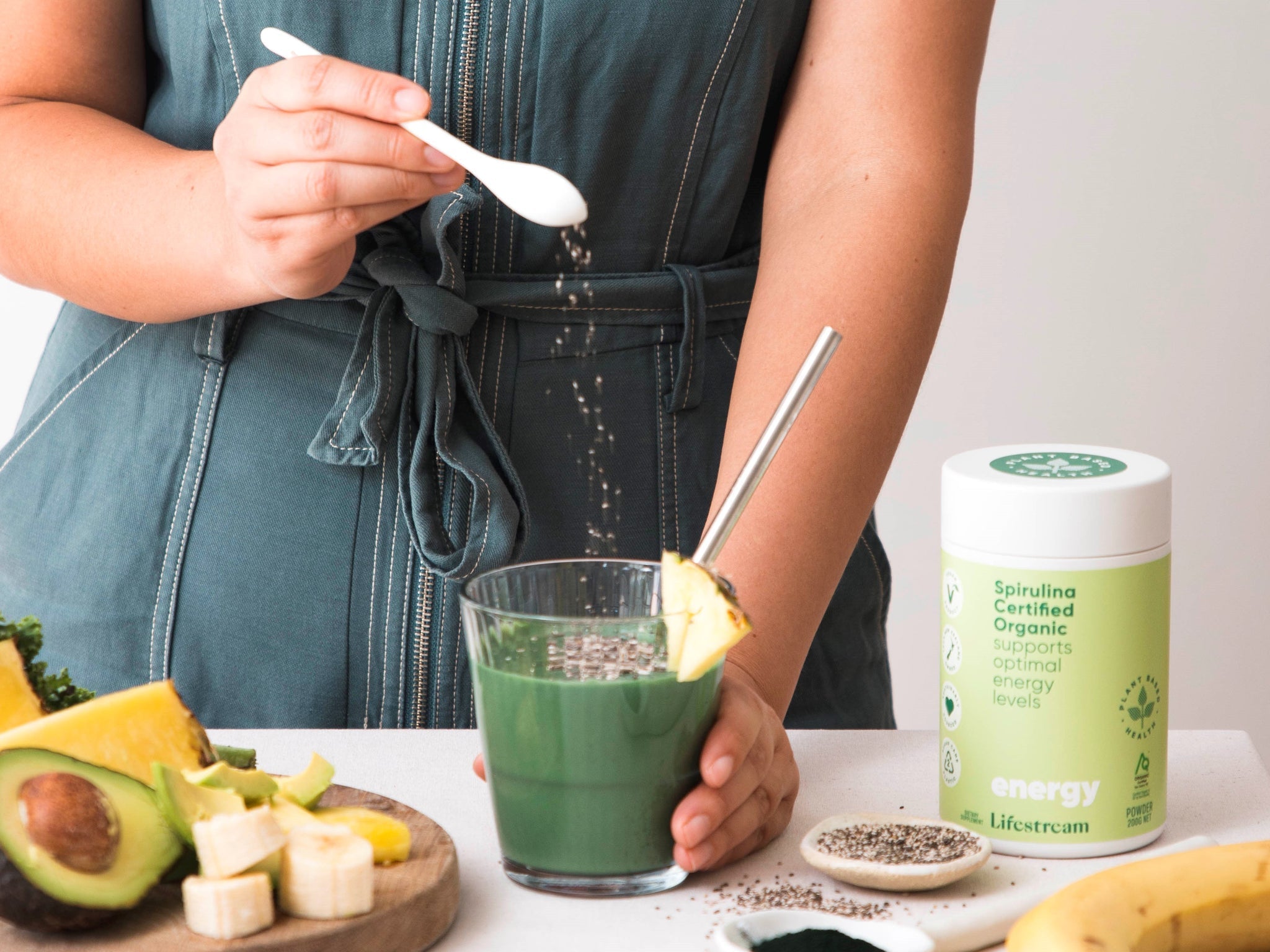 Tropical Energy Booster Smoothie