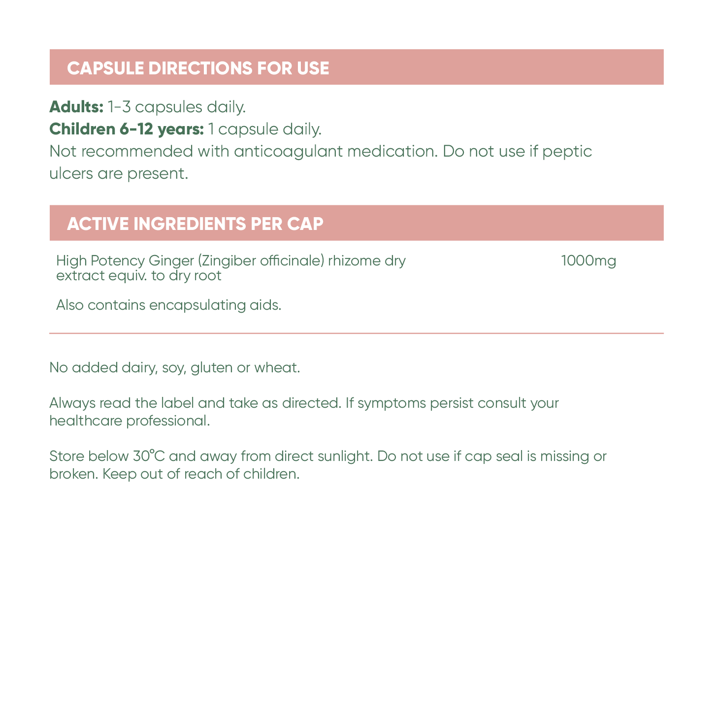 Ginger 1000mg
