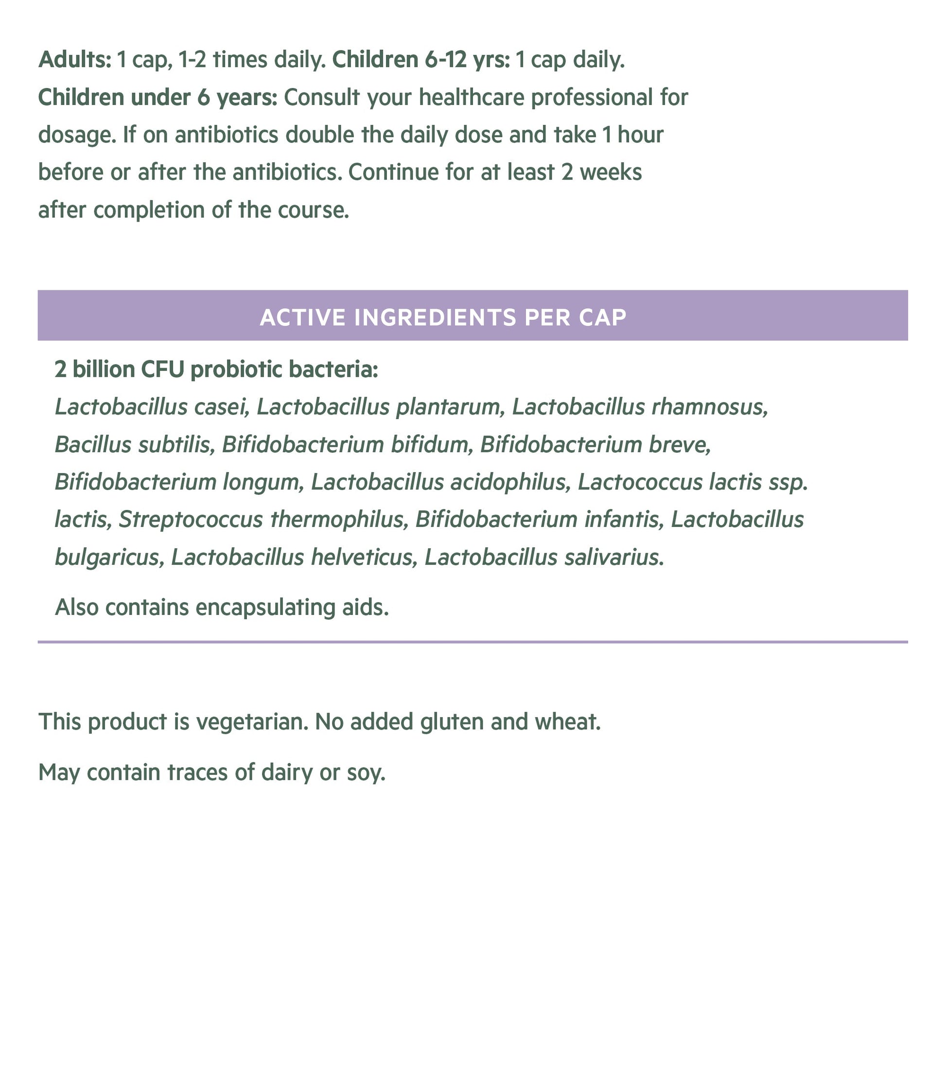 Probiotics 14 Strains